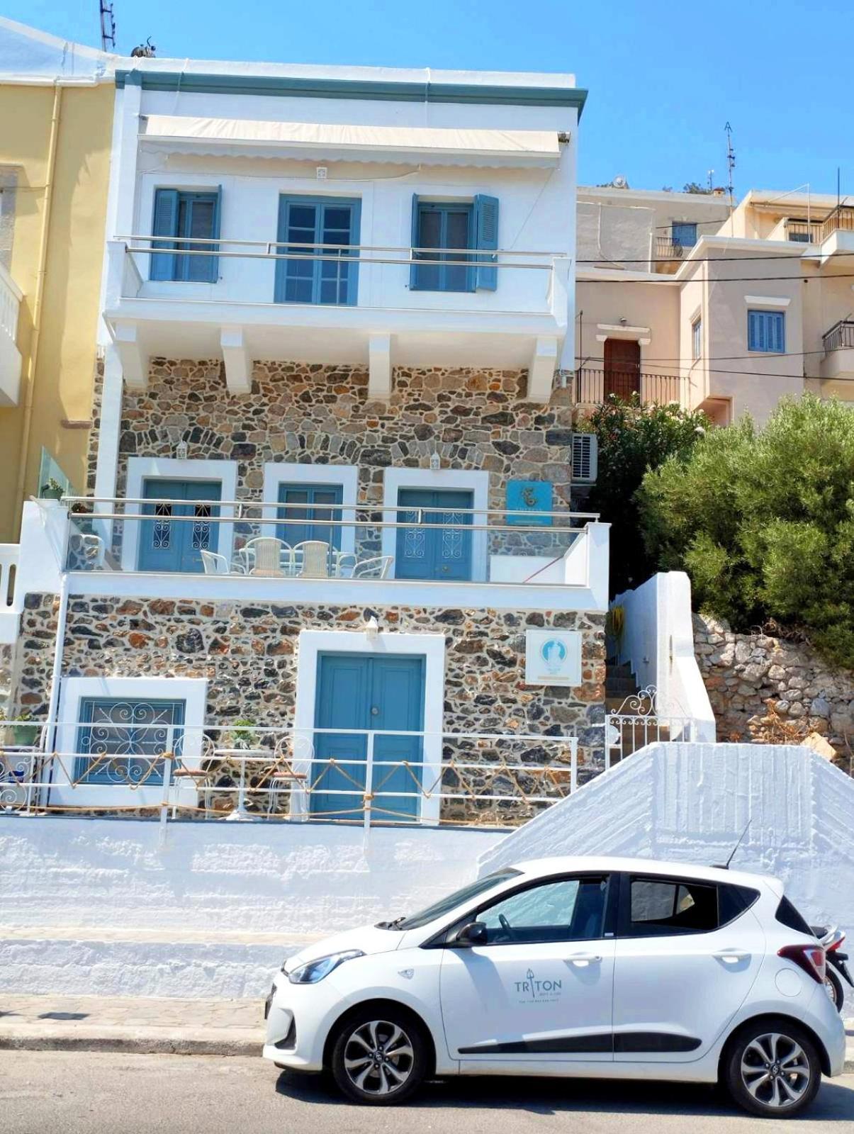 Calliste Nest In Kasonia, Pothia Harbour Kalymnos Town Bagian luar foto